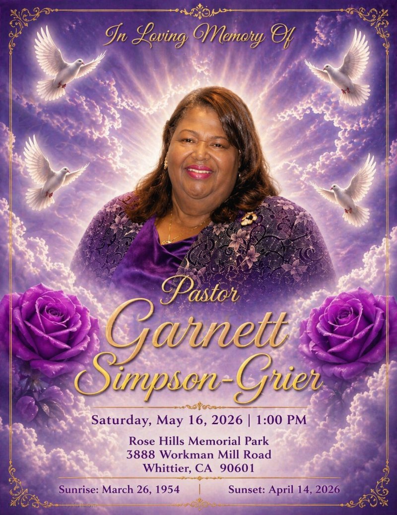 Profile photo of Pastor Garnett Simpson-Grier