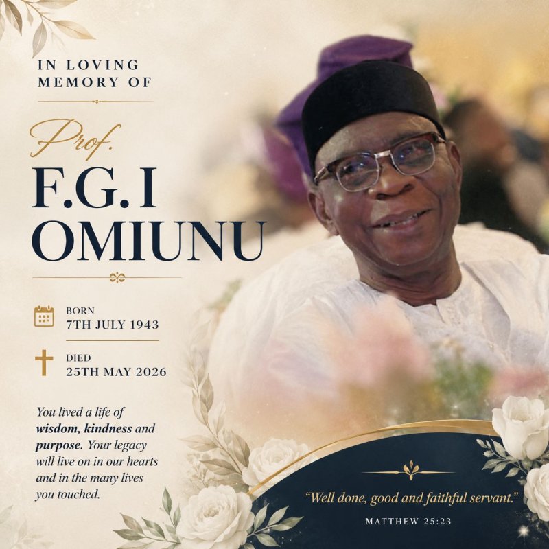 Profile photo of Prof Francis Gordon Idon Omiunu