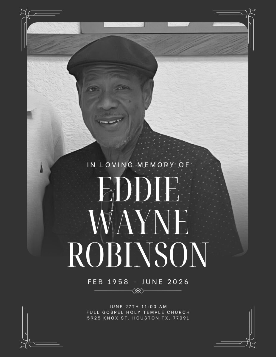 Profile photo of Eddie Wayne Robinson